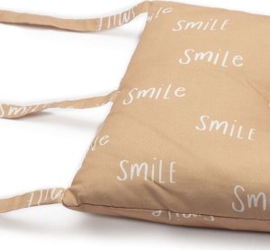 Hi Little One poduszka 4 w 1 do karmienia na rękę + ochraniacz do łóżeczka z BIO bawełny organicznej SMILE muumee 4