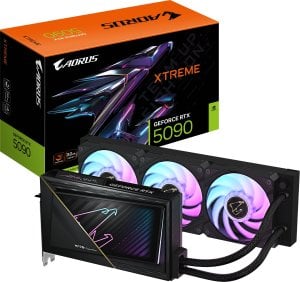 Karta graficzna Gigabyte AORUS GeForce RTX 5090 Xtreme Waterforce 32GB GDDR7 (GV-N5090AORUSX W-32GD) 1