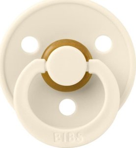 Bibs BIBS COLOUR SYMMETRICAL 2-PACK IVORY & BLUSH S Smoczek Symetryczny kauczuk Hevea 5
