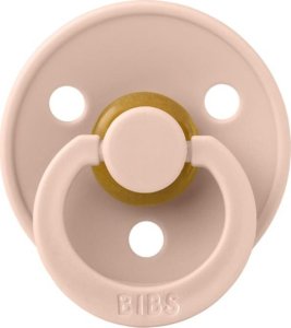 Bibs BIBS COLOUR SYMMETRICAL 2-PACK IVORY & BLUSH S Smoczek Symetryczny kauczuk Hevea 7