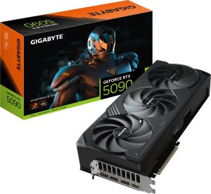 Karta graficzna Gigabyte GeForce RTX 5090 Windforce OC 32GB GDDR7 (GV-N5090WF3OC-32GD) 1