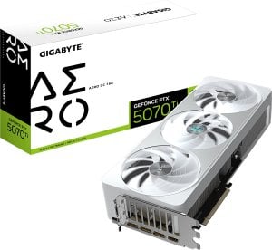 Karta graficzna Gigabyte GeForce RTX 5070 Ti Aero OC 16GB GDDR7 (GV-N507TAERO OC-16GD) 1