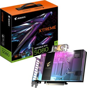 Karta graficzna Gigabyte AORUS GeForce RTX 5080 Xtreme Waterforce WB 16GB GDDR7 (GV-N5080AORUSX WB-16GD) 1