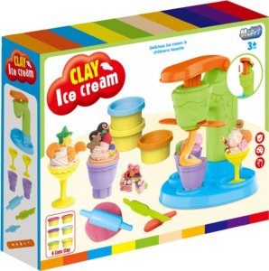 ZESTAW KREATYWNY MASA PLASTYCZNA CIASTOLINA CIASTO MAKARON MASZYNKA GLINA 4