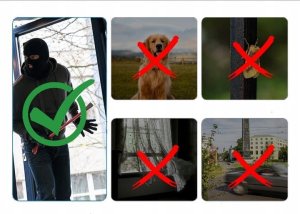 Kamera IP WiFi SMART Obrotowa Zewnętrzna Bezprzewodowa 2MPx MONITORING Domu [K-5] 2