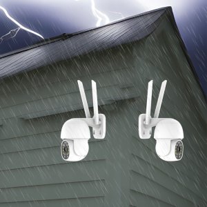 Kamera IP WiFi SMART Obrotowa Zewnętrzna Bezprzewodowa 2MPx MONITORING Domu [K-5] 5