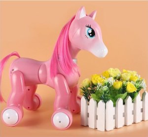 KONIK KOŃ ZDALNIE STEROWANY Muzyka Dotyk Taniec Ak 2