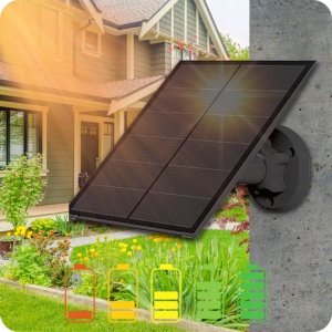 Bezprzewodowa Zewnętrzna Solarna Kamera Obrotowa 4MPX Akumulator ICSee [K-11G Solar] 2