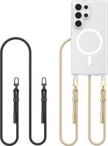 TECH-PROTECT FLEXAIR CHAIN GALAXY S25 ULTRA BLACK & TAUPE 1