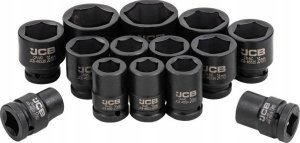 Zestaw nasadek udarowych 3/4" 14el. (6-kątnych) (17-50mm) 10