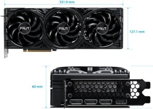 Karta graficzna Palit GeForce RTX 5080 GamingPro 16GB GDDR7 DLSS4 (NE75080019T2-GB2031A) 11