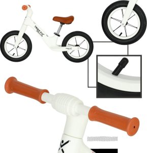 Rowerek biegowy Trike Fix Balance PRO biały Kik sp. z o.o. sp. k. 4