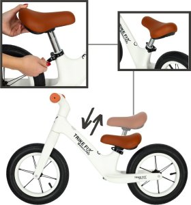 Rowerek biegowy Trike Fix Balance PRO biały Kik sp. z o.o. sp. k. 5