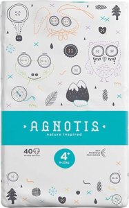 AGNOTIS baby diapers, Nr.4+, 9-20 kg, 40 pcs., AG4P 1