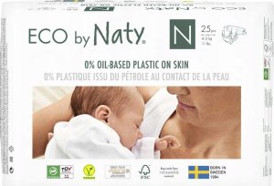 Eco by NATY diapers NB 0-4,5kg 25 pcs. 1
