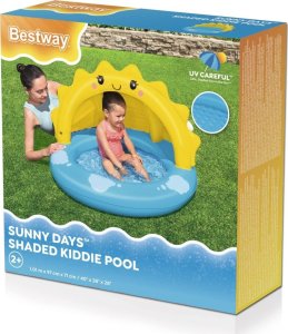 Bestway 52637 Basenik dmuchany z daszkiem i pompowanym dnem Słoneczko 1.01m x 97cm x 71cm 7
