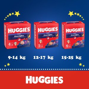 HUGGIES diapers Overnight, 4 dydis, 9-14 kg, 26 vnt, 2661901 1