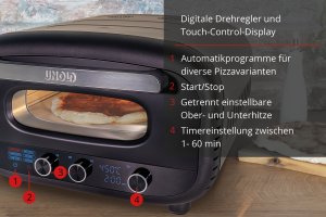 Unold 68805 Don Alfredo Pizzaofen 3