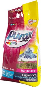 Purox Color - Proszek do prania kolorowych ubrań, 78 prań - 5,5 kg 4