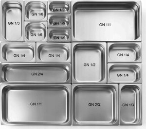 Multi Beholder Araven szczelny L53xB32.5xH15cm 1/1GN 20.5ltr polypropylen przezroczysta pokrywka 1 szt 8