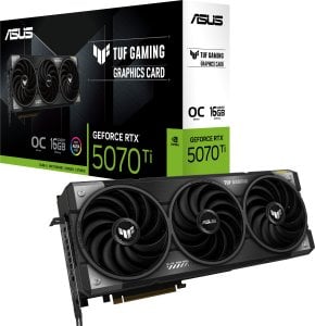 Karta graficzna Asus TUF GeForce RTX 5070 Ti OC 16GB GDDR7 (TUF-RTX5070TI-O16G-GAMING) 1