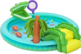 Bestway 53166 Wodny plac zabaw Zatoka krokodyli 2.24m x 1.81m x 72cm 2
