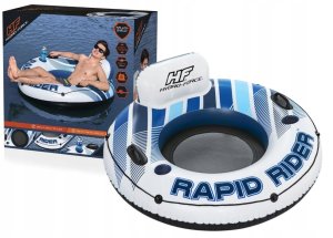 Bestway Hydro Force Rapid Rider - Koło do pływania z oparciem, 135cm (43116) 2