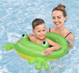 Bestway 36464 Kółko do pływania Żabka 73.5cm x 66cm 4