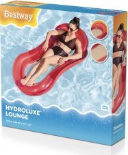 Bestway 43103 Dmuchany materac z siatkowanym dnem HydroLuxe Czerwony 1.60m x 84cm 11