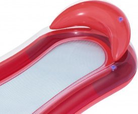 Bestway 43103 Dmuchany materac z siatkowanym dnem HydroLuxe Czerwony 1.60m x 84cm 3
