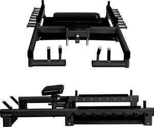 PHT25 PLATFORMA DO ĆWICZEŃ MIĘŚNI POŚLADKÓW HIP THRUST I MARTWEGO CIĄGU HMS 6