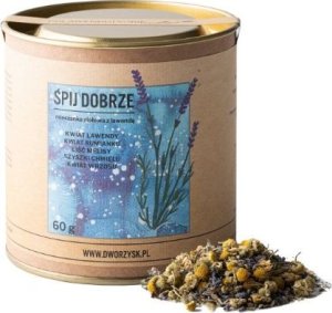 Dworzysk - Śpij Dobrze - Herbata sypana 60g - Opakowanie uzupełniające 1