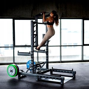 HMS SMP01 STOJAK MULTIFUNKCYJNY Z PLATFORMĄ DO PODNOSZENIA CIĘŻARÓW I HIP THRUST COMMERCIAL HMS 4