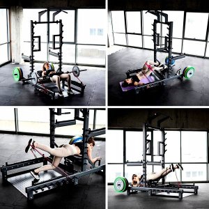 HMS SMP01 STOJAK MULTIFUNKCYJNY Z PLATFORMĄ DO PODNOSZENIA CIĘŻARÓW I HIP THRUST COMMERCIAL HMS 8