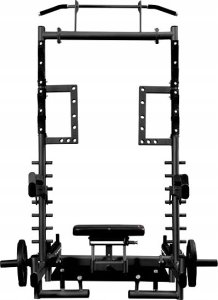 HMS SMP01 STOJAK MULTIFUNKCYJNY Z PLATFORMĄ DO PODNOSZENIA CIĘŻARÓW I HIP THRUST COMMERCIAL HMS 9