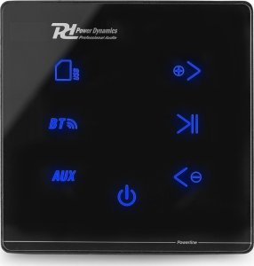 Audac ML Wzmacniacz audio Powerline A50B do montażu ściennego BT czarny 3