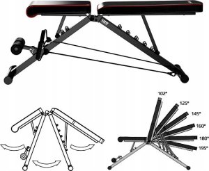 HMS Ławka treningowa regulowana L1217 4