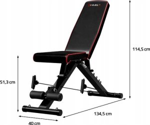 HMS Ławka treningowa regulowana L1217 5