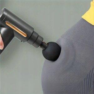 PISTOLET DO MASAŻU PLECÓW CIAŁA STÓP KARKU MIĘŚNI MASAŻER BARDZO MOCNY AKU [MG-01 Red] 3