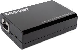 Intellinet Network Solutions Intellinet PoE Splitter with USB-C Output, PoE++ / 4PPoE, Gigabit Ultra, IEEE 802.3bt, RJ45 In and Out Ports, Up to 45 W USB-C Output Port, IEEE 802.3, IEEE 802.3ab, IEEE 802.3af, IEEE 802.3at, IEEE 802.3bt, IEEE 802.3u, 10/10 2