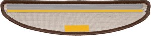 vidaXL Maty na schody 30 szt. Brązowe 56x17x3 cm 4