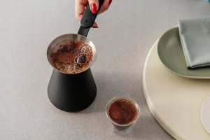 Turkish coffee pot Goat Story Otto Black 8