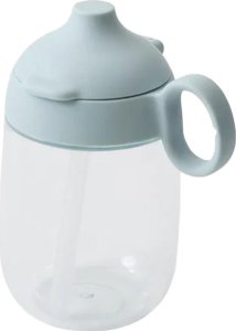 Straw mug Kinto BONBO Blue Grey, 260 ml 1