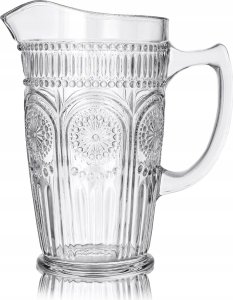 Pitcher with a handle Homla BARREL Transparent, 1.3 l 1