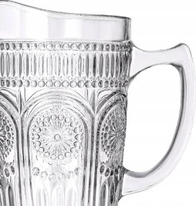 Pitcher with a handle Homla BARREL Transparent, 1.3 l 8
