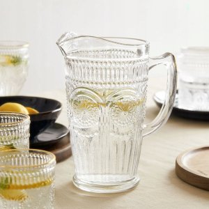 Pitcher with a handle Homla BARREL Transparent, 1.3 l 9