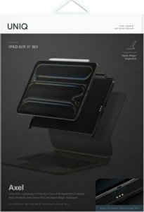 UNIQ Axel case iPad Air 11" M2 / iPad Air 10.9" (2022/2020) / iPad Pro 11" (2022/2021) black/black ebony 6