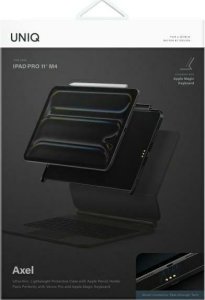 UNIQ Axel iPad Pro 11" M4 case black/black ebony 6