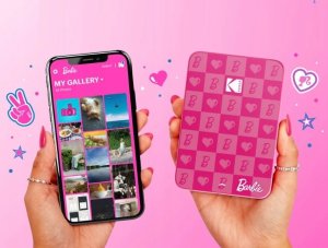 Drukarka Bluetooth Do Zdjęć Natychmiastowych Zink / Kodak Step Slim Barbie 1