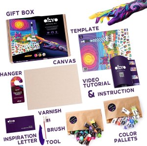 Zestaw kreat.#Park Guell. Barcelona 30*40cm 10038 2